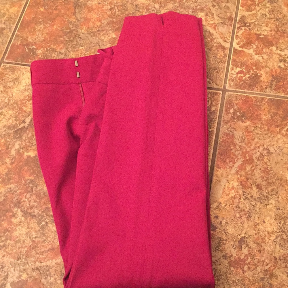 BR Sloan Burgundy cropped pant
